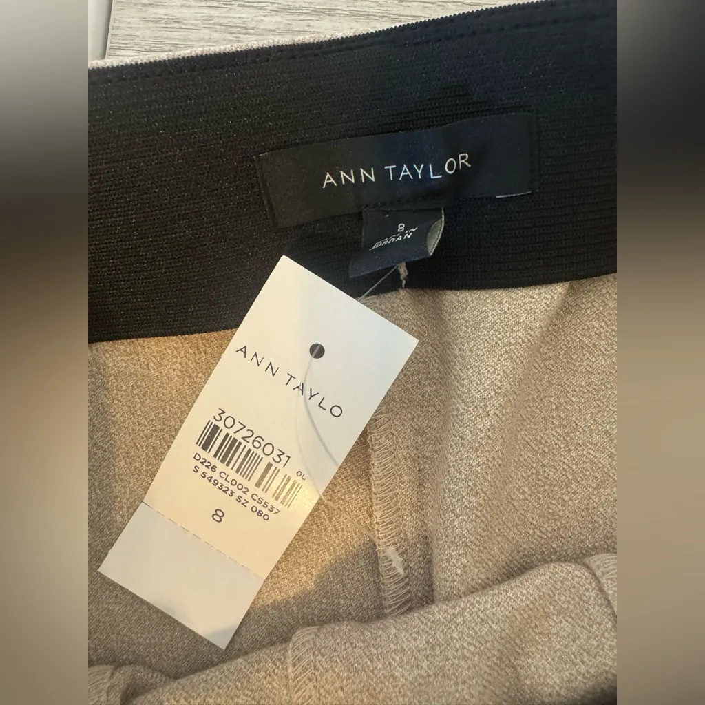 Ann Taylor Sailor Pants Ankle High Rise Skinny Stretch Office Work NWT Size 8 - Image 10