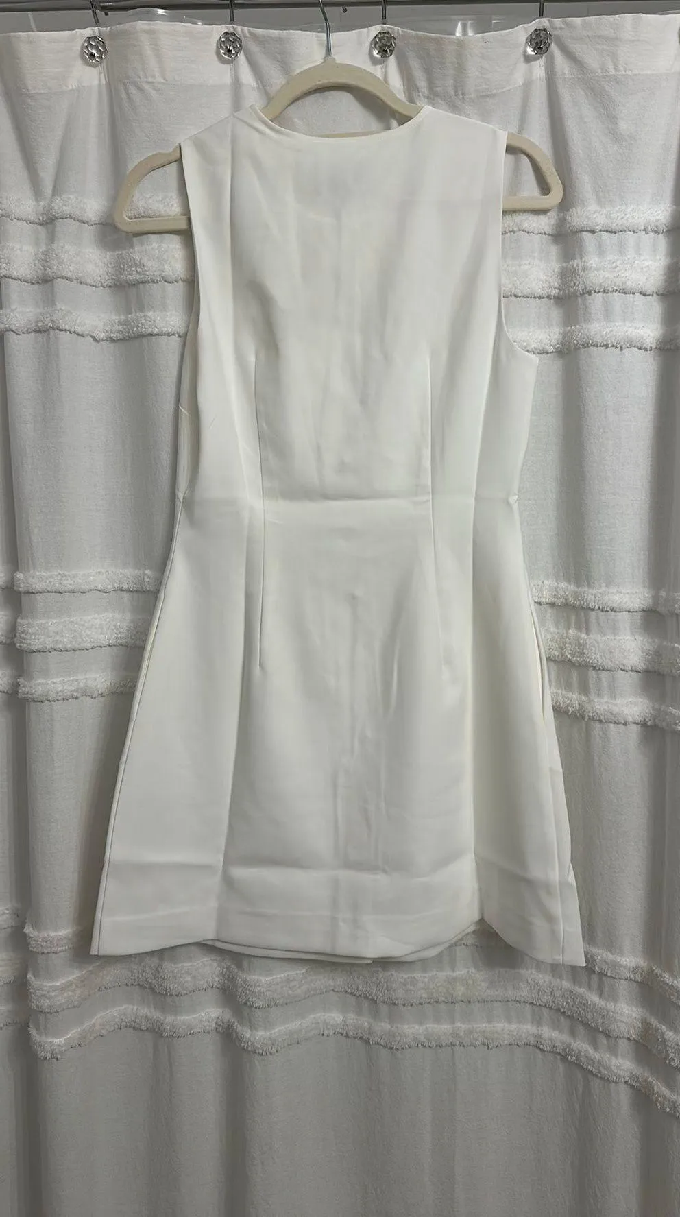 White Button Down Dress  - Image 3