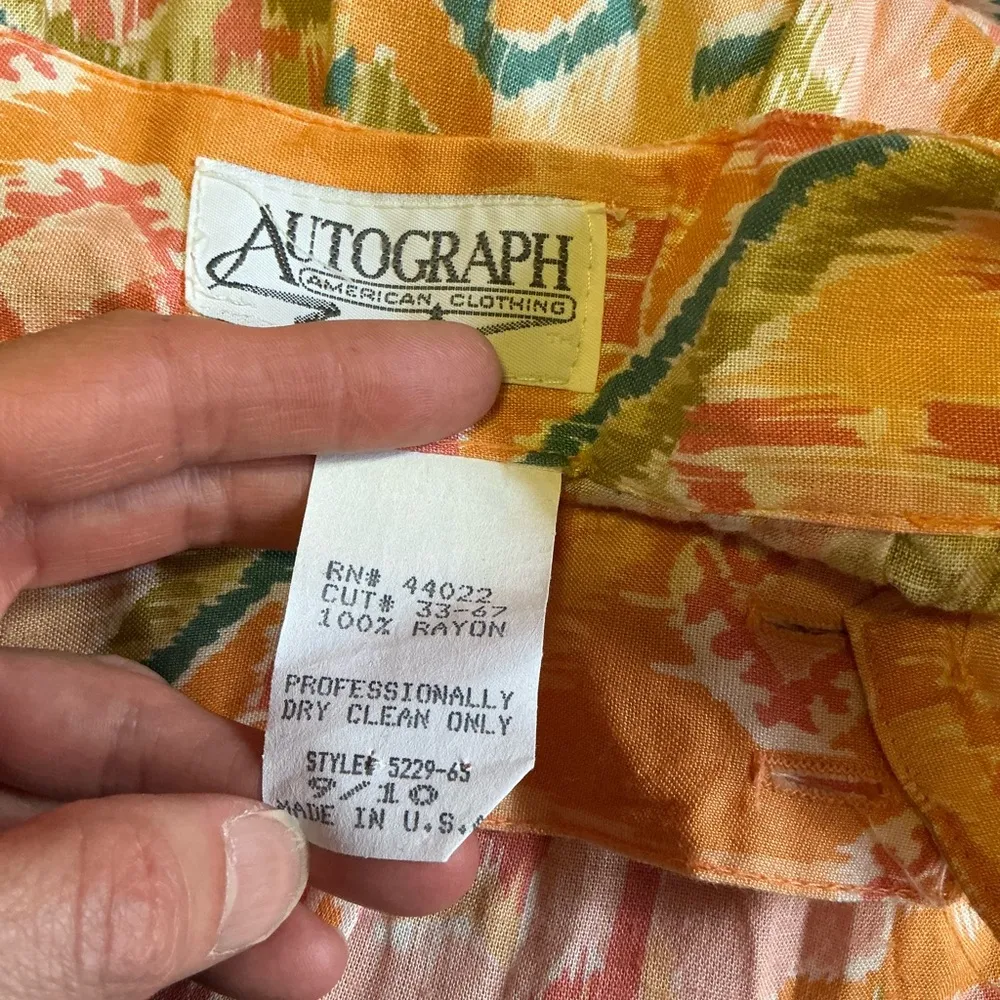 Vtg 90s Southwest Aztec Maxi Skirt Size undefined - Image 2