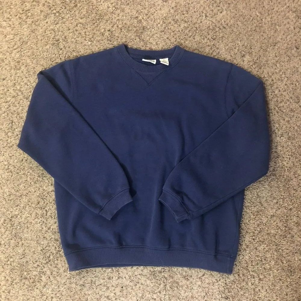 Vintage Classic Elements Sweatshirt Womens S (6-8) Used Dark Blue - Image 4