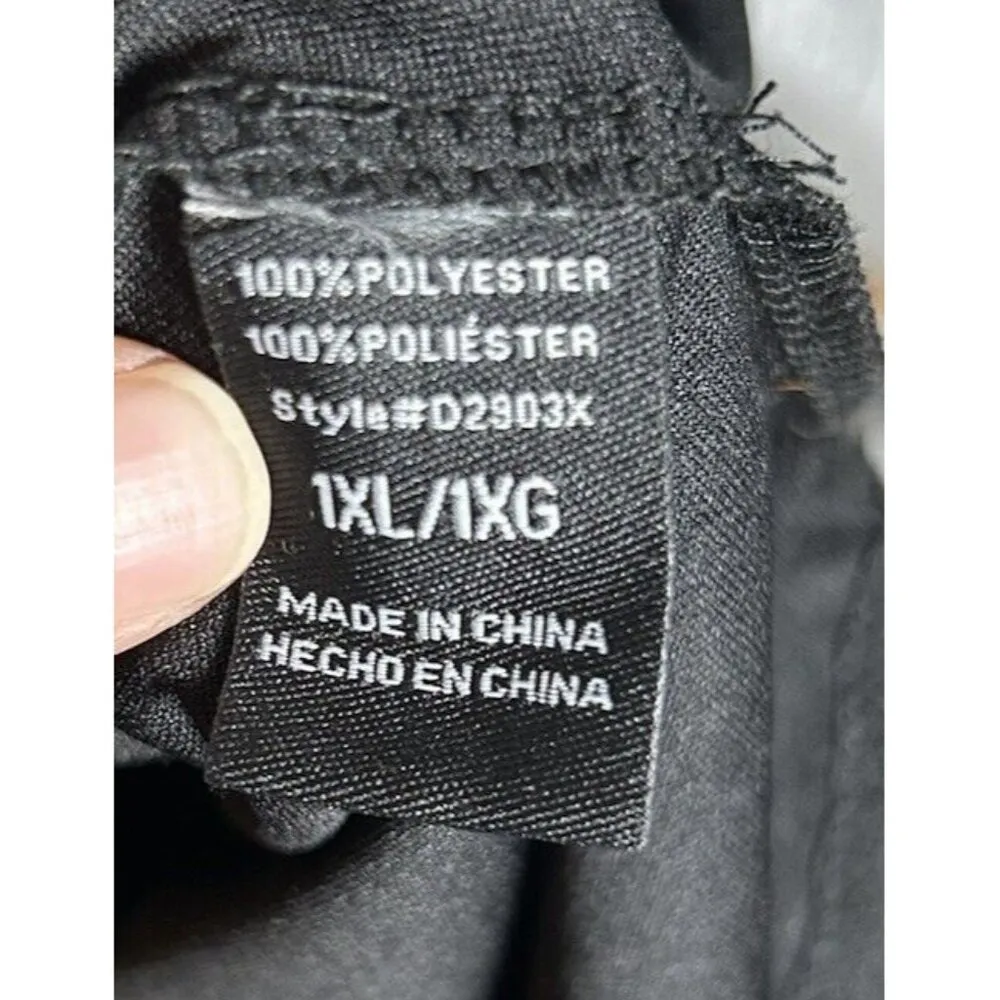 Love Letter Women's Black Chain Halter Neck Sleeveless‎ Dress Size 1X - Image 6