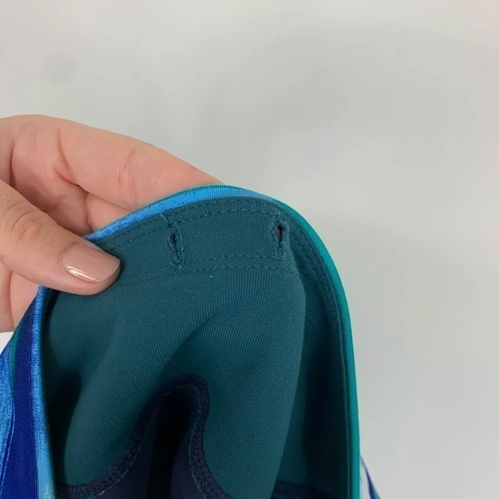 Athleta Grenadine Airbrush Relay Skort Navy Blue Size Medium - Image 10