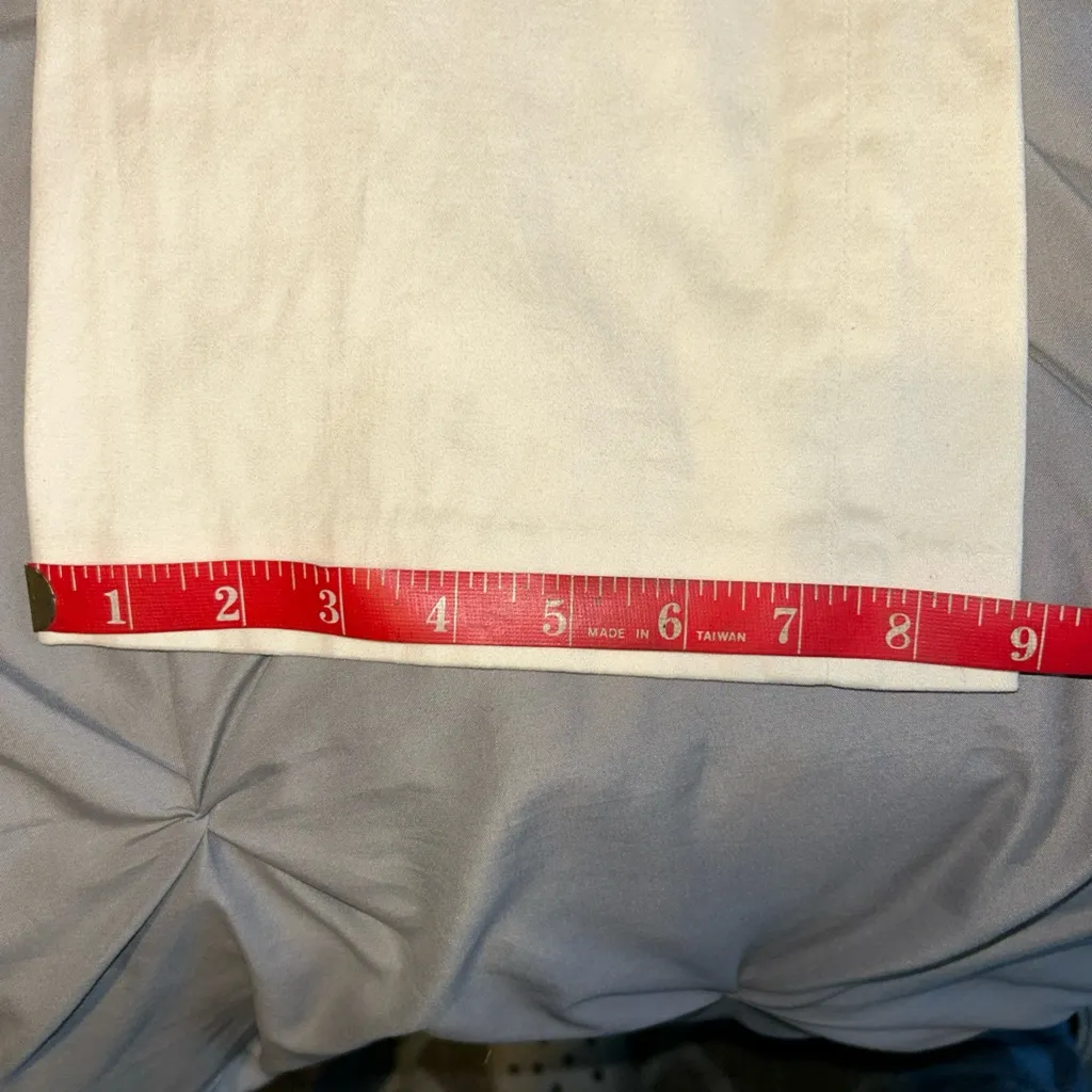 Lauren jeans Ralph Lauren 10P VTG Cream Wide-Leg Pants Y2K - Image 9