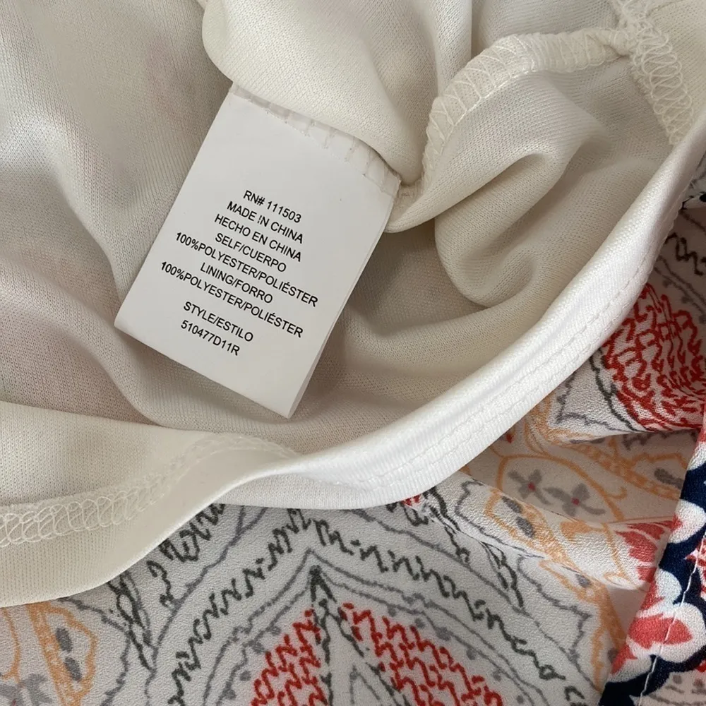 AUW NWT cold shoulder mini shift dress. Red Size 8 - Image 7