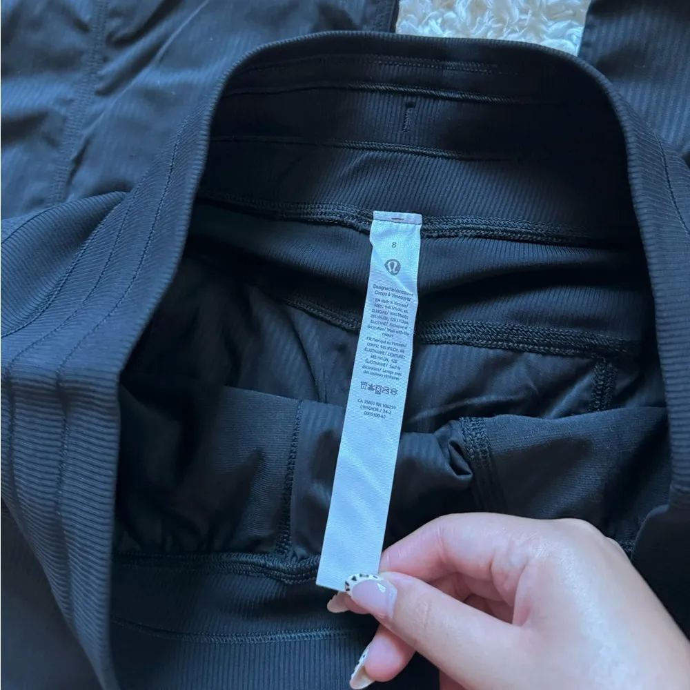 Black Dance Studio Mid-Rise Pant Regular Lululemon - Image 5