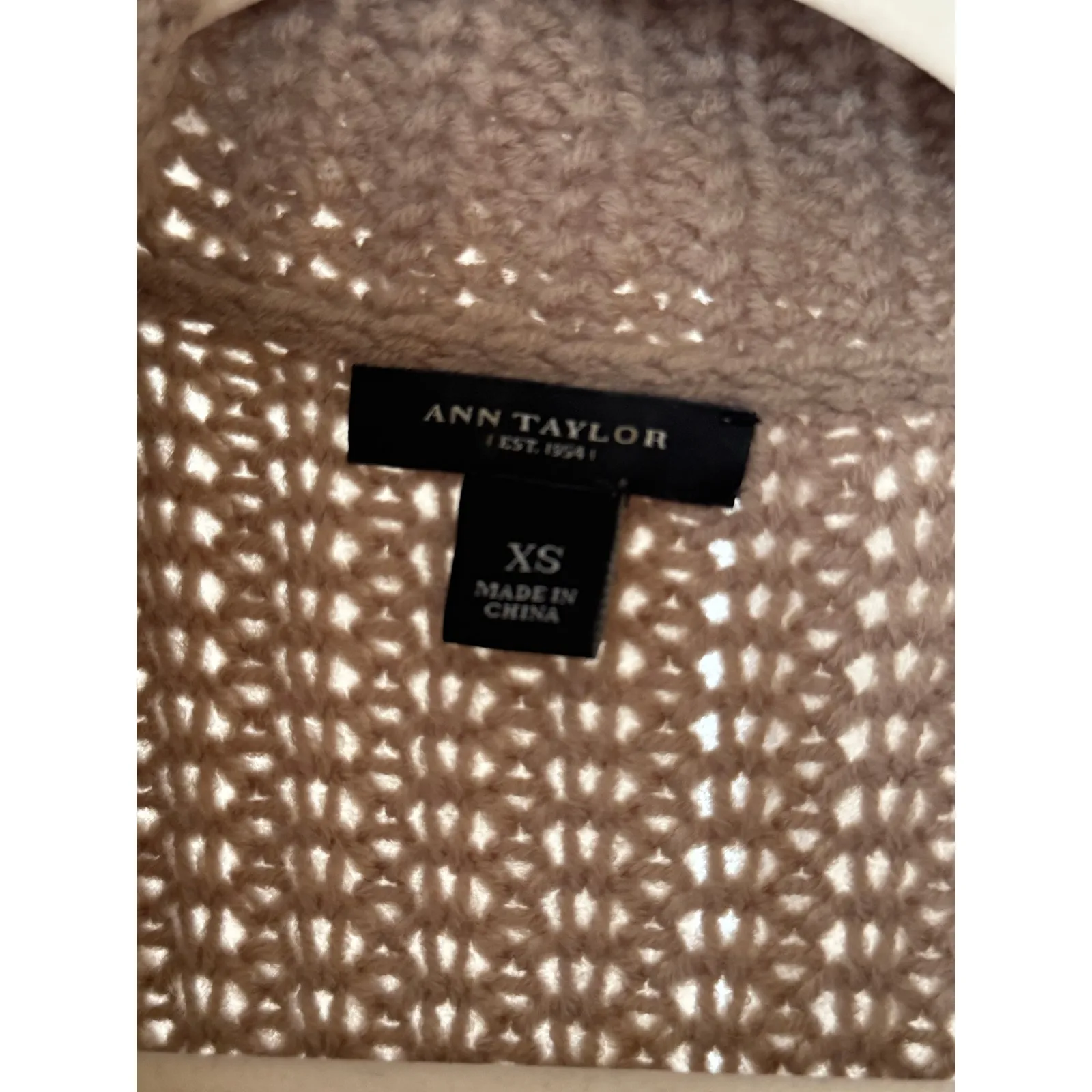 Ann Taylor Wool Blend Duster Cardigan Eclectic Grandpa Bohemian - XS - free size - Image 4