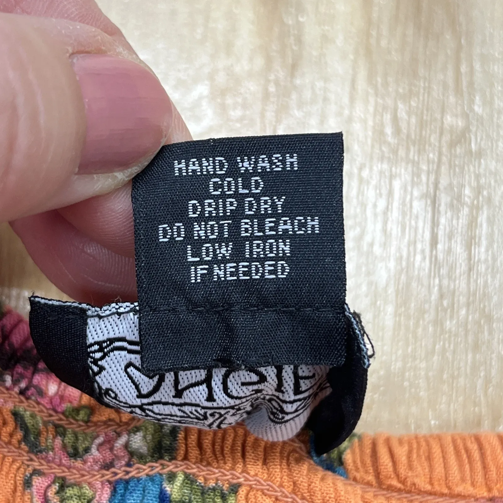 Angie Y2K Babydoll Floral Maxi Dress Small Smocked Tiered Cottagecore Gauzy - Image 9