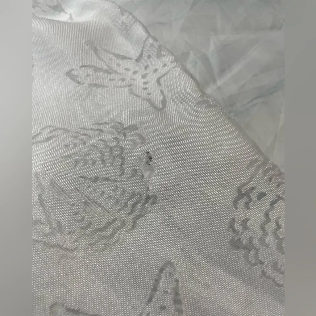 alfred dunner Sea Shell White 3/4 Sleeve Button Down Top Shirt Women’s PS - Image 14