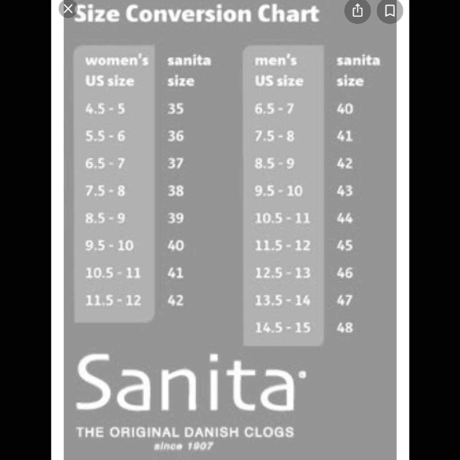 Sanita Black leather clogs mules nursing professional Women’s Size 6.5 37A - Image 8