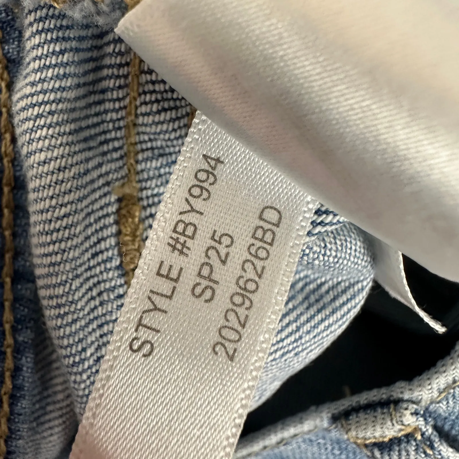 J.Crew Drapey Denim Trouser Jean Light Denim Blue Wash Womens US 25 NWT - Image 10