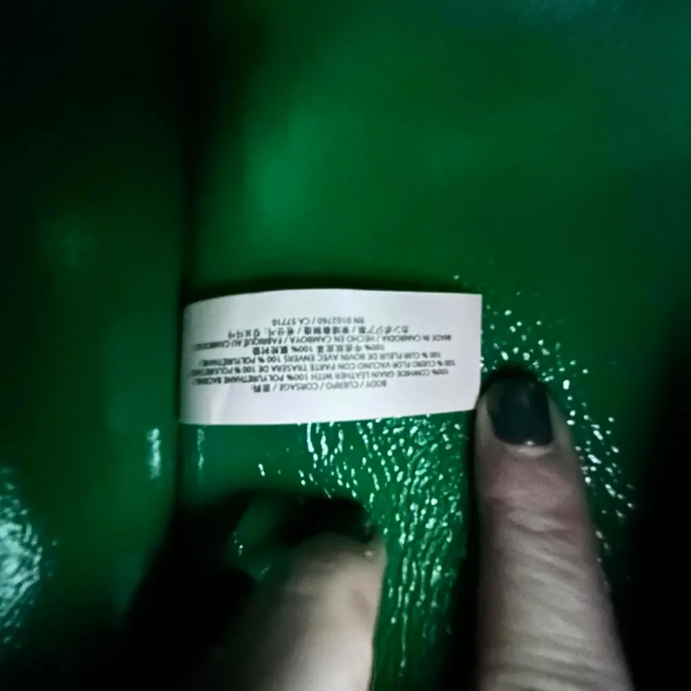 Kate Spade Leather thumb medium satchel handbag Green - Image 9