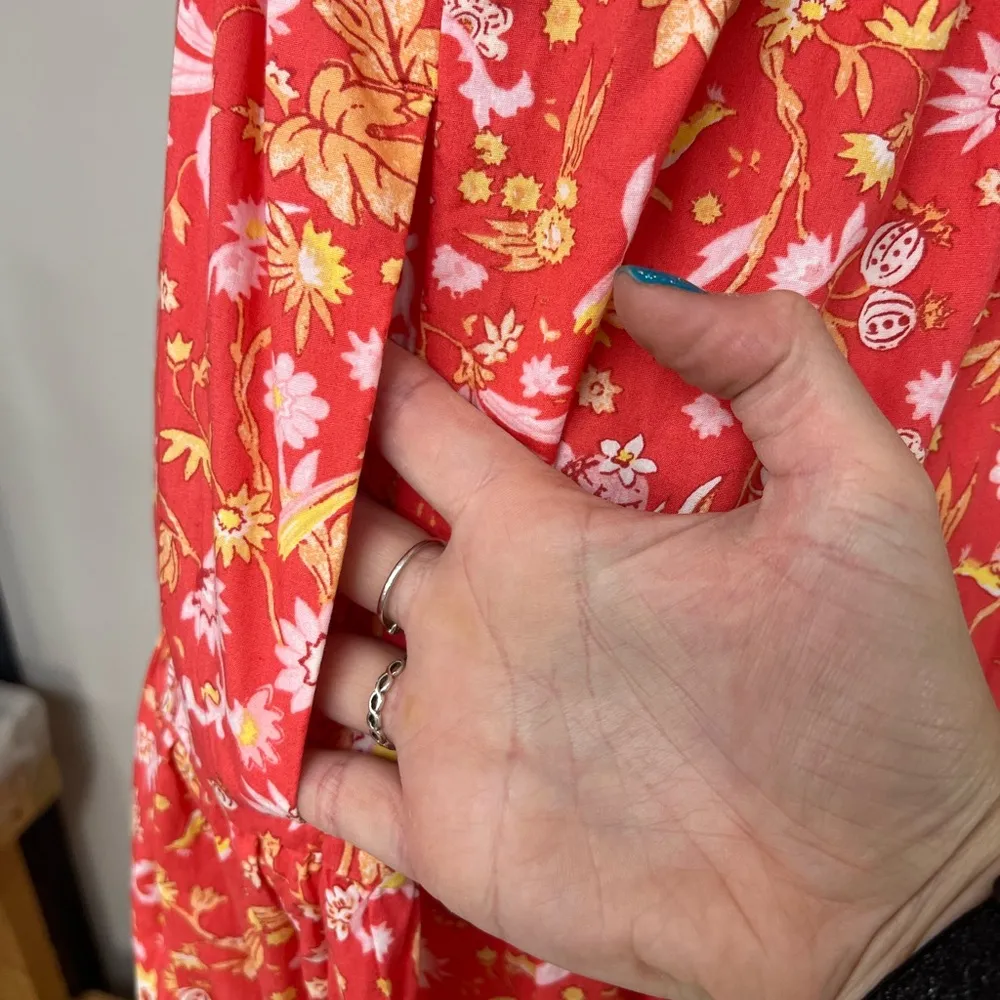 J. Crew Ruffle-trim tiered dress in sunny blooms LT - Image 6