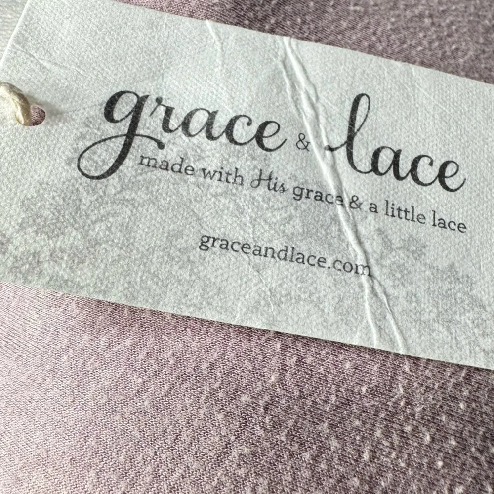 Mauve Ruffle Off Shoulder Cold Shoulder Tunic by Grace & Lace Vintage Look NEW Pink Size M - Image 7