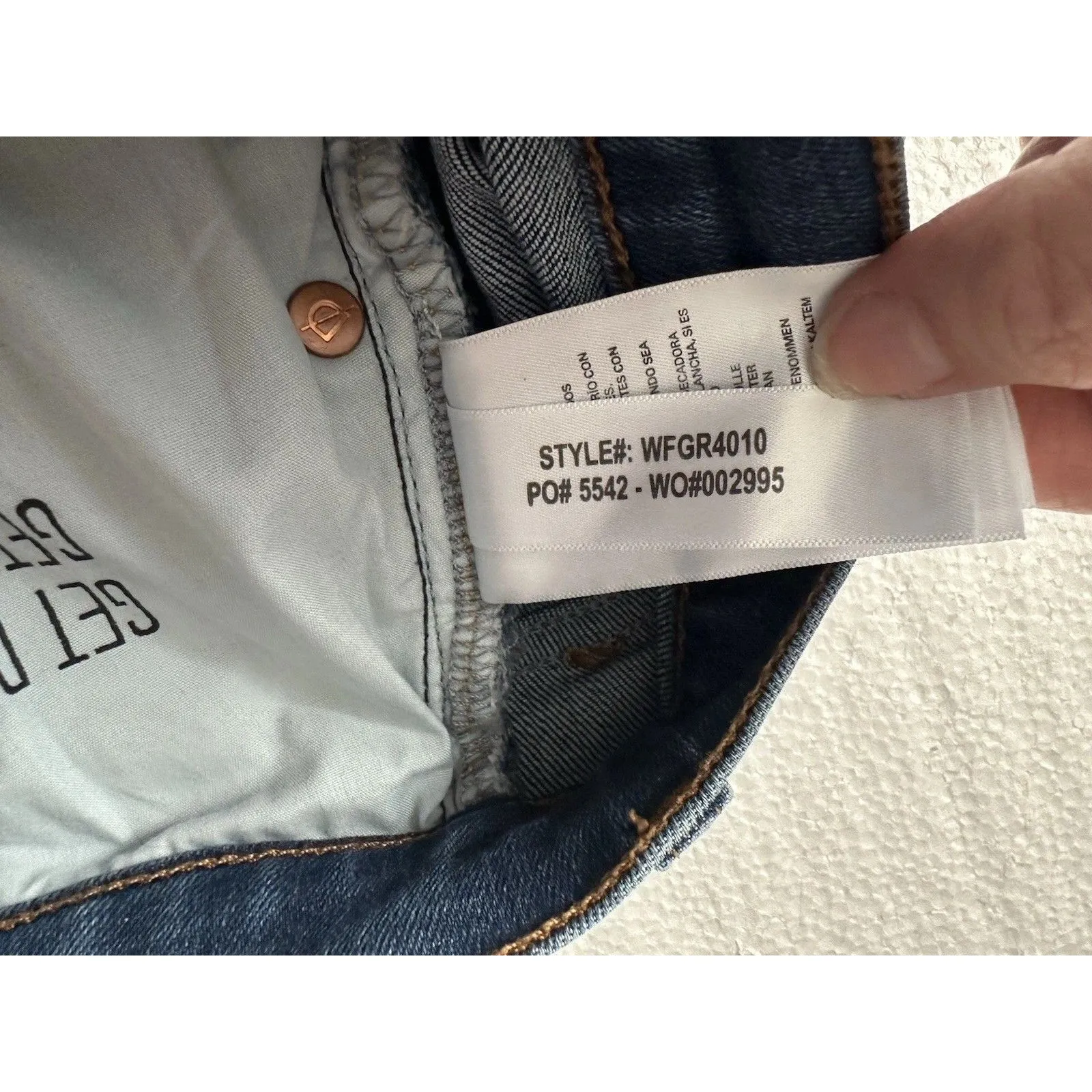 Duer Performance 30x31 Jeans Denim Mid Rise Slim Straight Dark‎ Stone wfgr4010 Blue Size 30 - Image 11