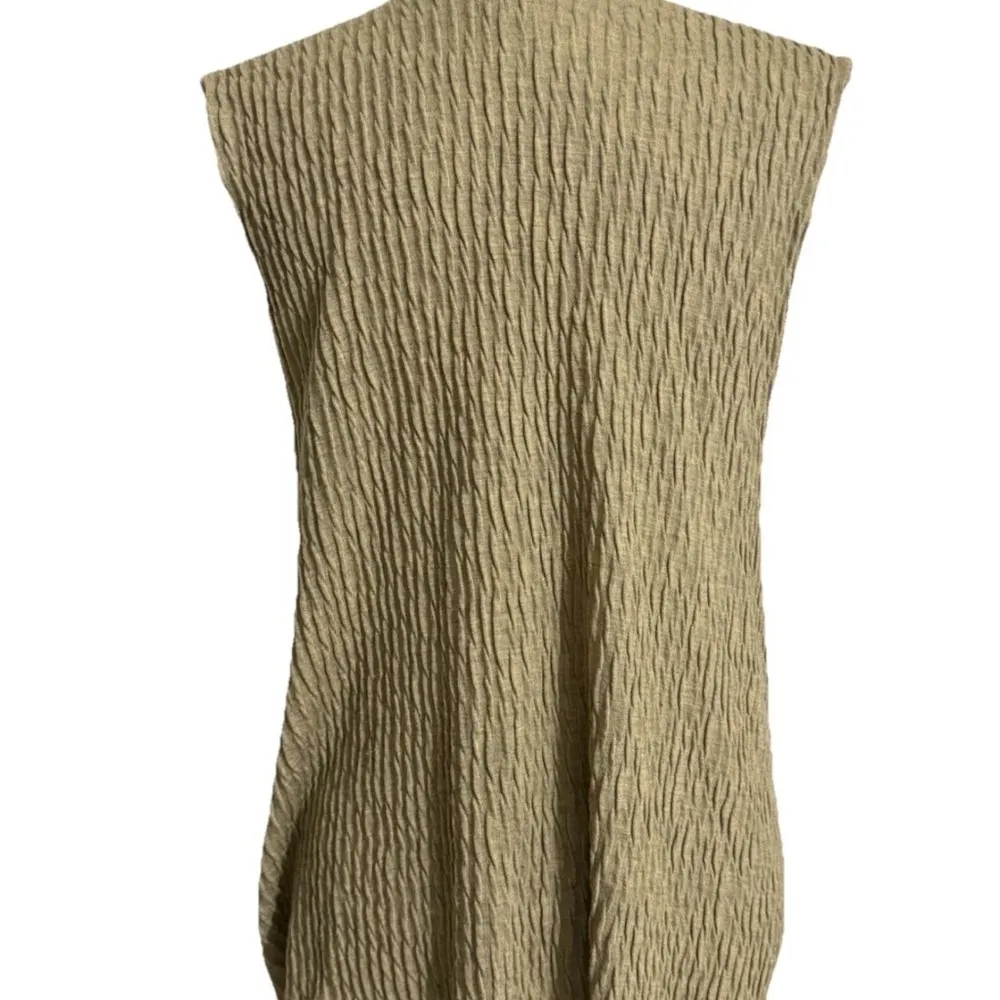 Vintage 90s Designer Casual Brown Maxi Dress with Crew Neck and Tan Vest M or L Size undefined - Image 10