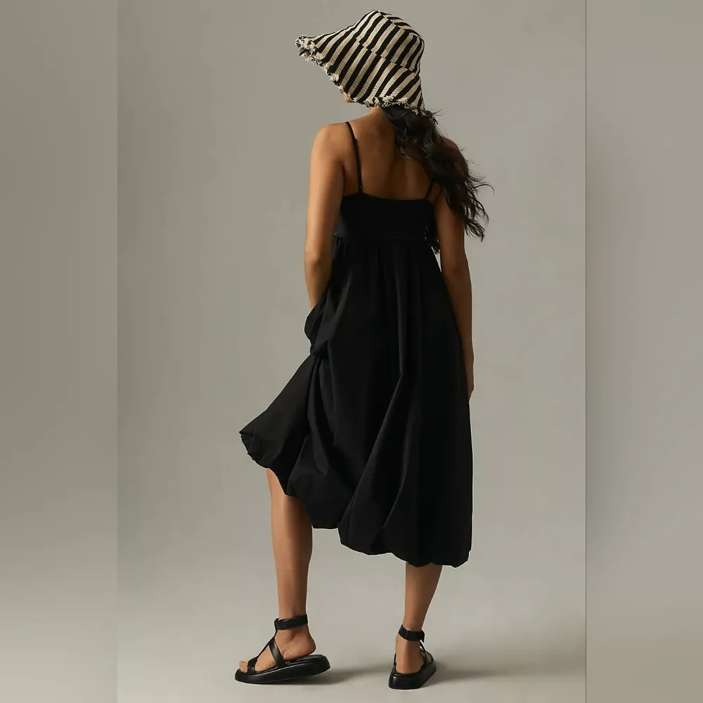 NWT  Sleeveless Bubble Dress size Black Color  Small PETITE - Image 2