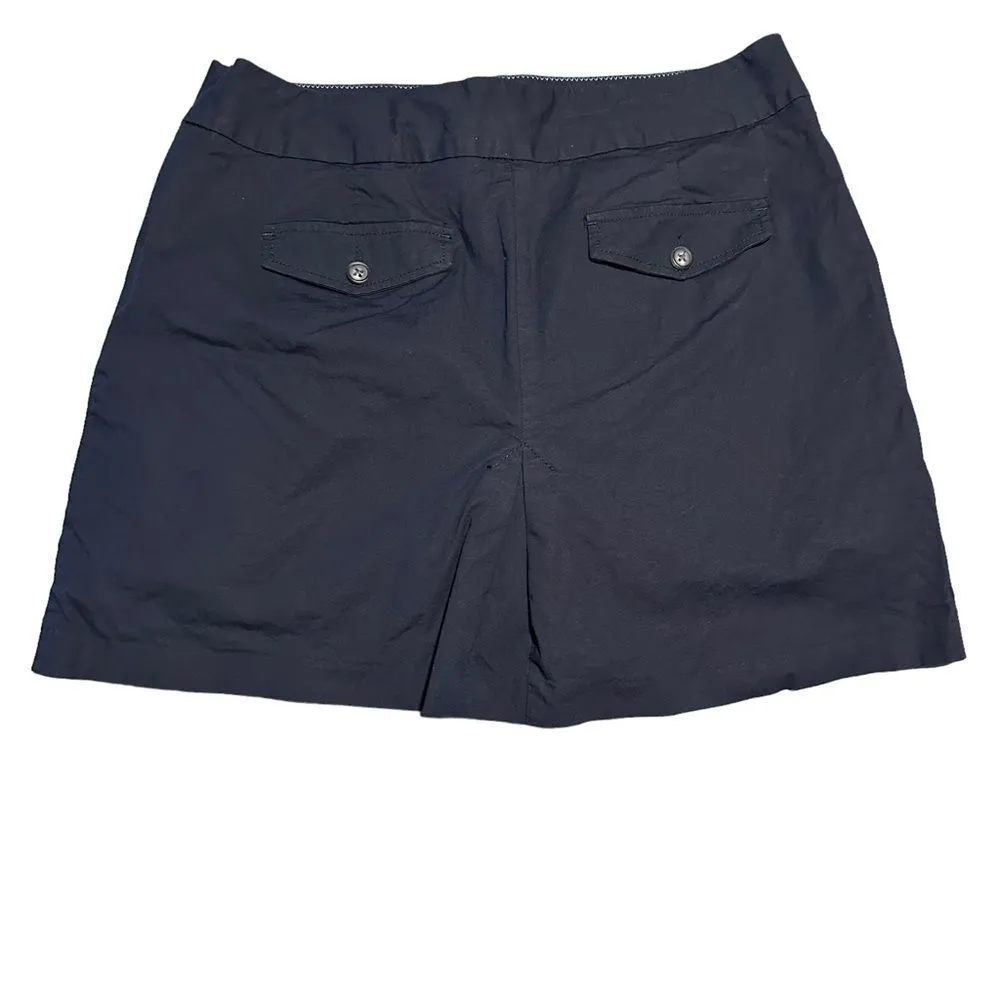 Dockers Navy Blue‎ Skorts - Cotton - Size 8 - Image 7