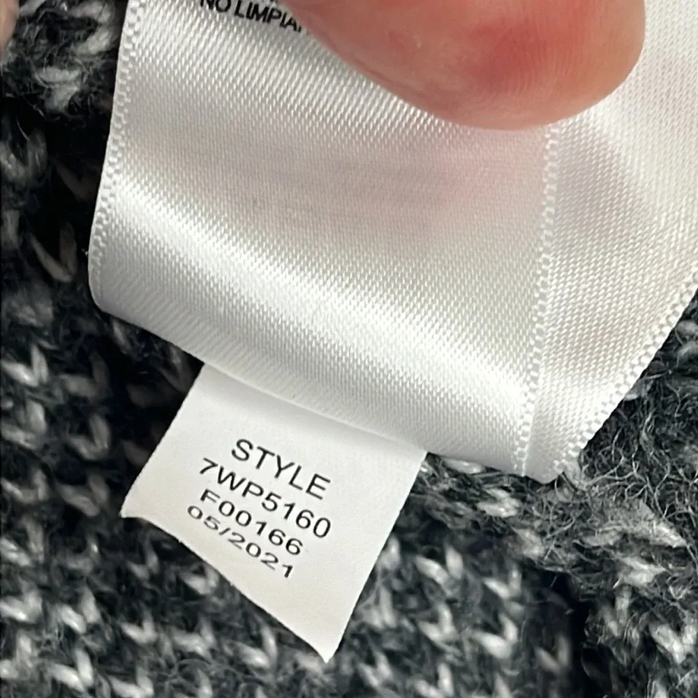 Lucky Brand Gray Camouflage wool blend crewneck Sweater, size XL - Image 12