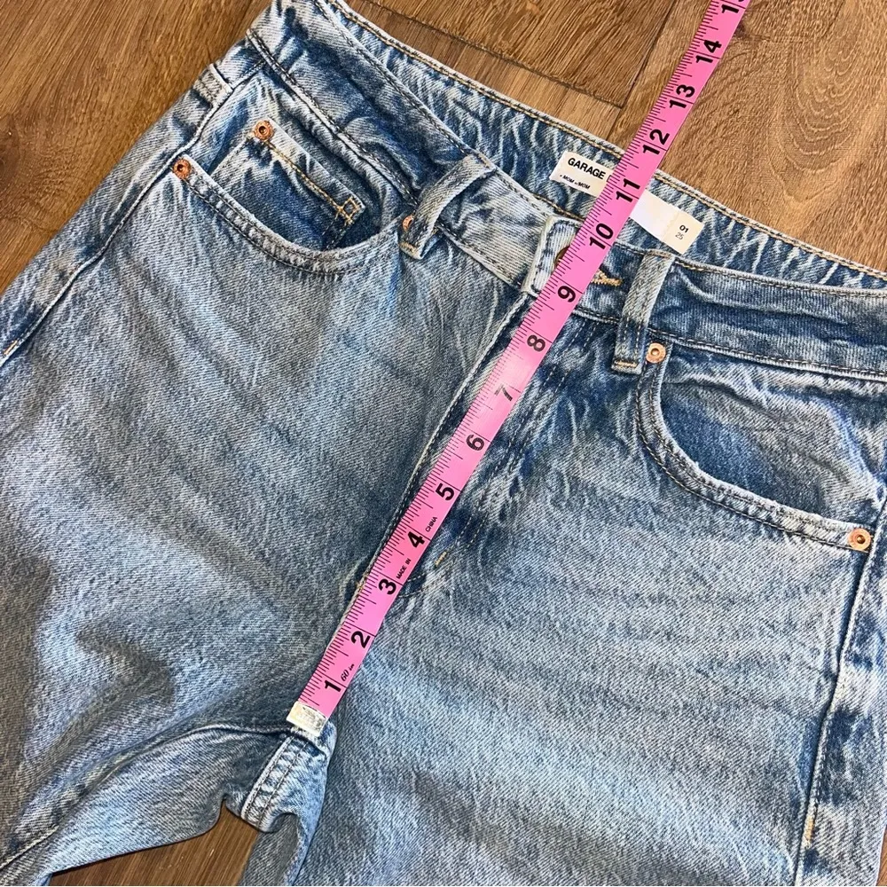 Garage Mom Jeans Denim High rise blue 1 - Image 8