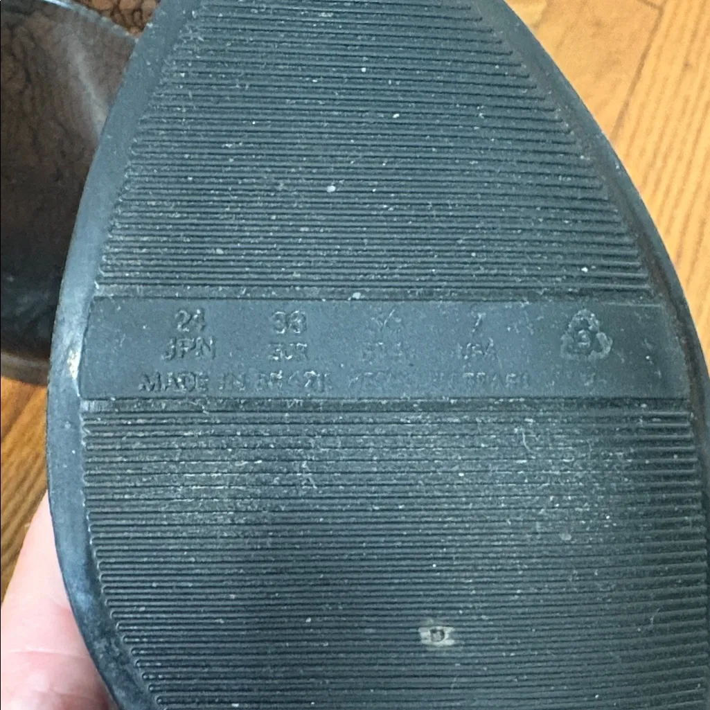 Mel‎ by Melissa Lace lined Jelly Rain Booties Black size 7 - Image 9