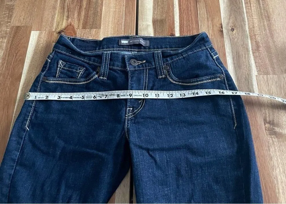 Levi’s Jeans 529 Curvy Bootcut Dark Wash - Image 7