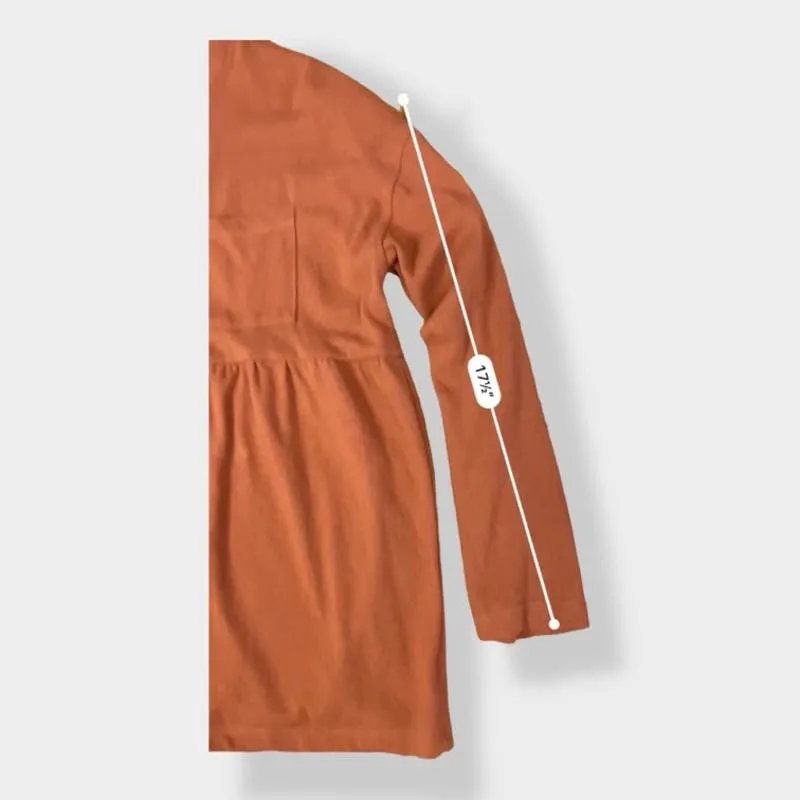 Hudson Gray‎ Button Up Blouse in Rust Size M - Image 6