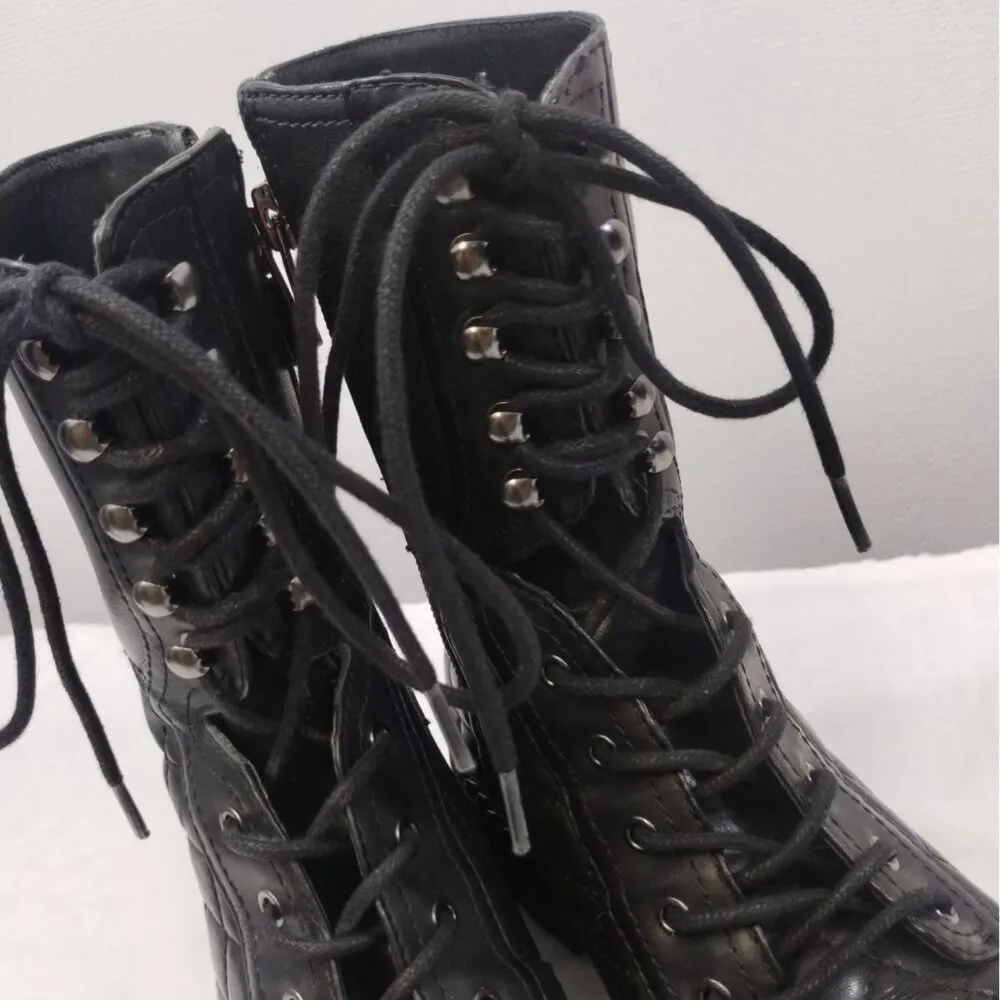 Vince Camuto Women's Black Shoes/Combat Boots Sz6.5 SKU3730 - Image 5