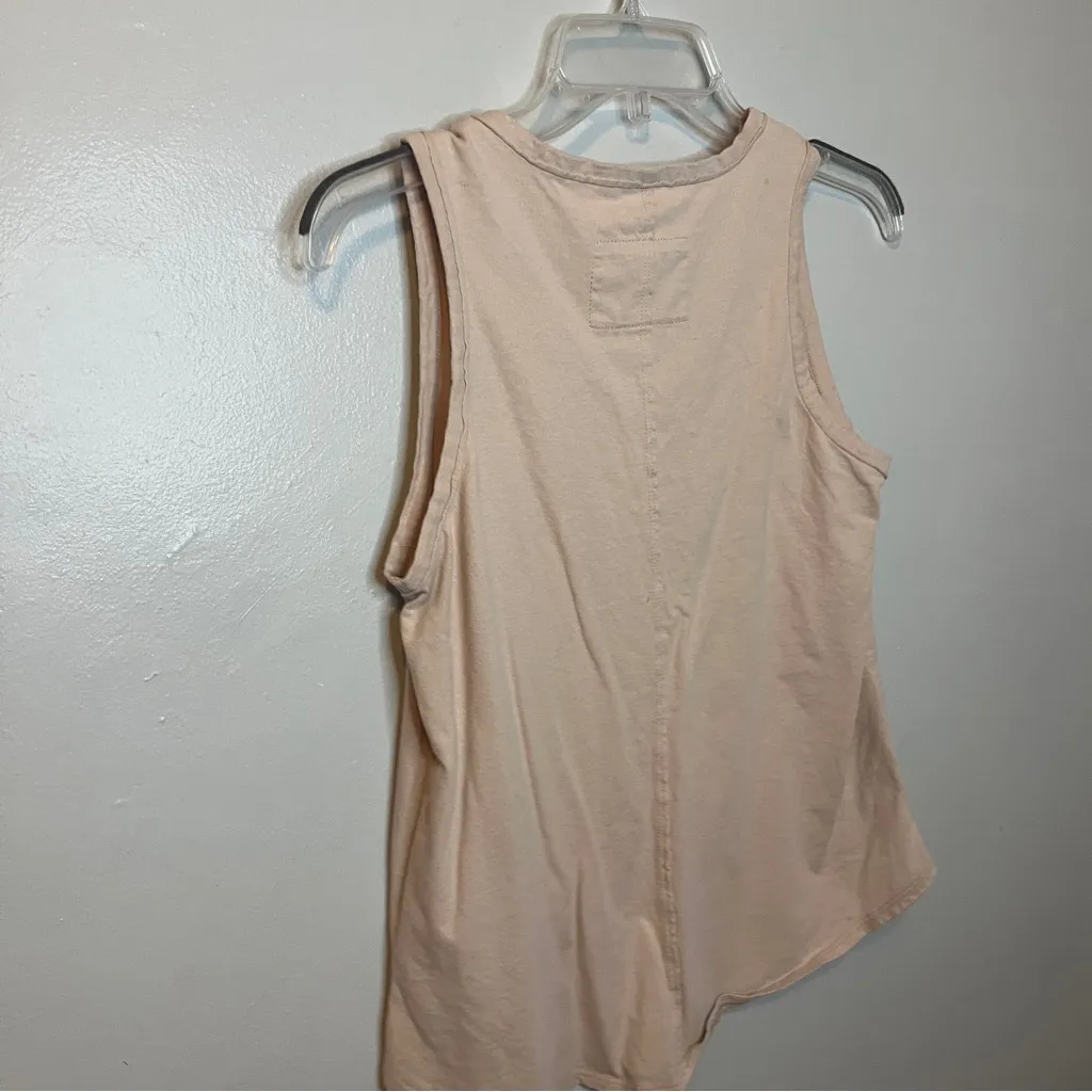 C&C California Light Beige V-Neck Tank Top - Image 5