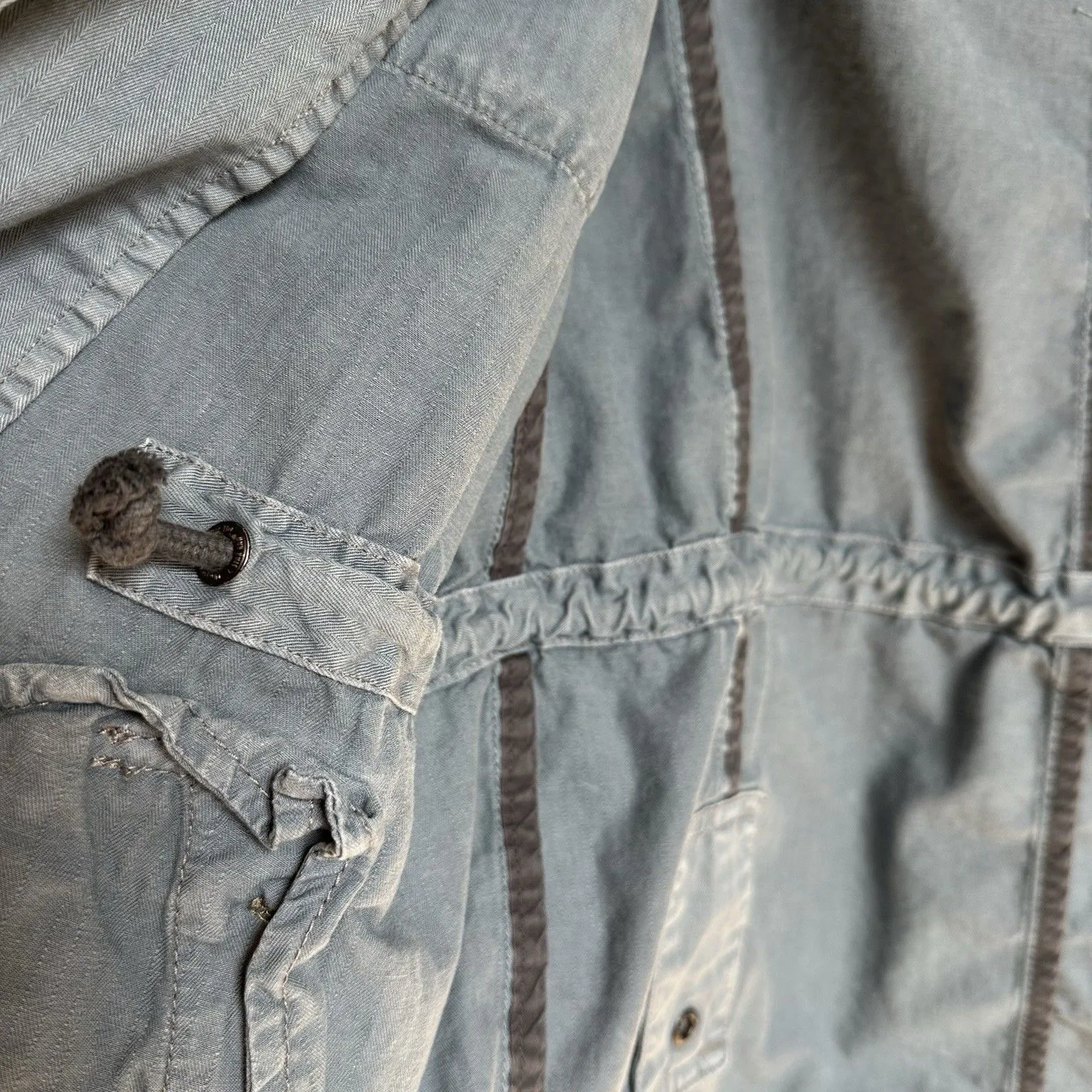 G-star Raw Shoreline Jacket Women’s Lg Utility Cinch Waist Blue - Image 4