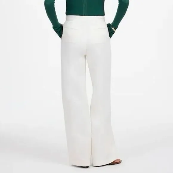 NWT Madewell Women's‎ The Harlow Wide-Leg Jean Airy Denim Trouser Off White 29 - Image 3