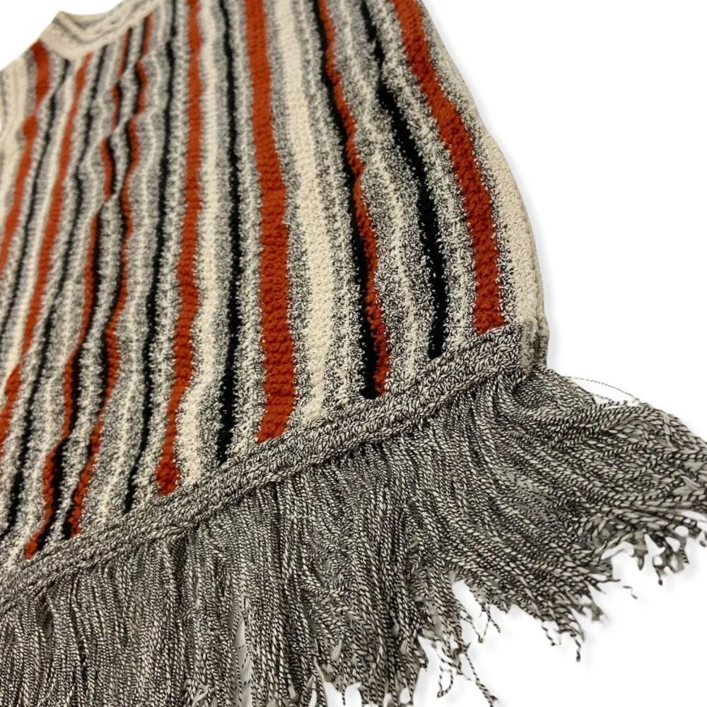 Massimo Dutti Sleeveless Fringe Tunic Sweater - Image 3