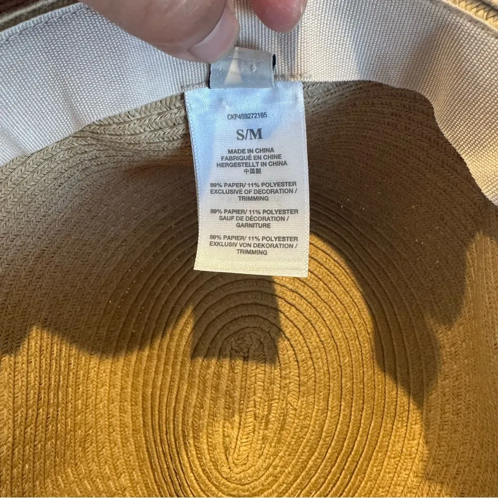 Madewell Packable Straw Hat size s/M - Image 6