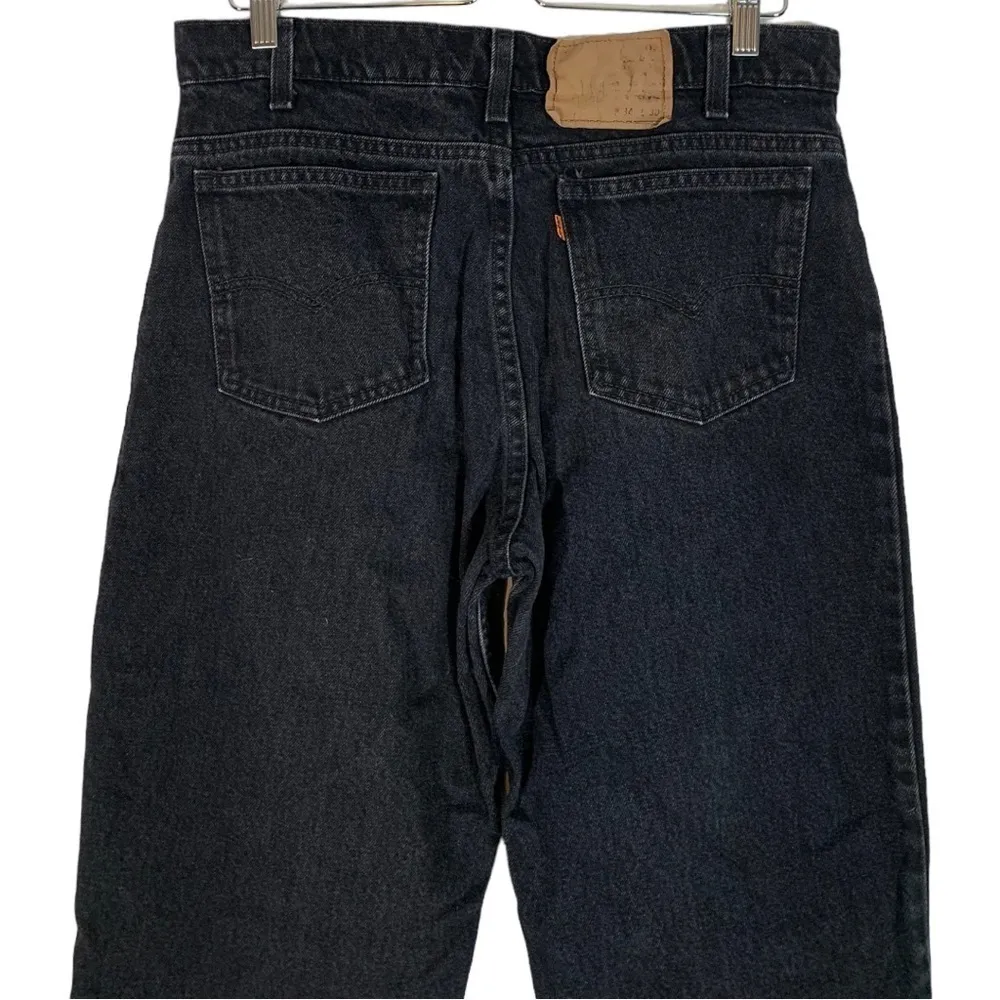 Levi's VintageOrange Tab High Waist Tapered Straight Leg Jeans Size 34 Large - Image 5