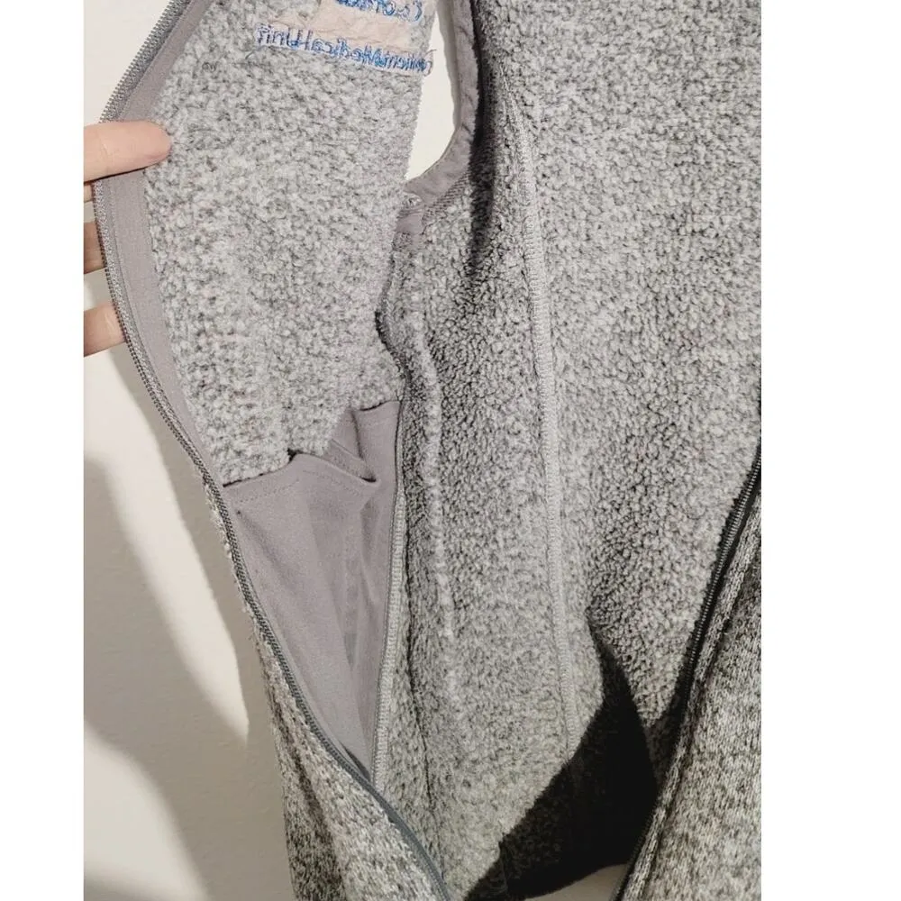 Patagonia Better Sweater 25886 Fleece Vest Embroidered Logo Gray Medium - Image 10