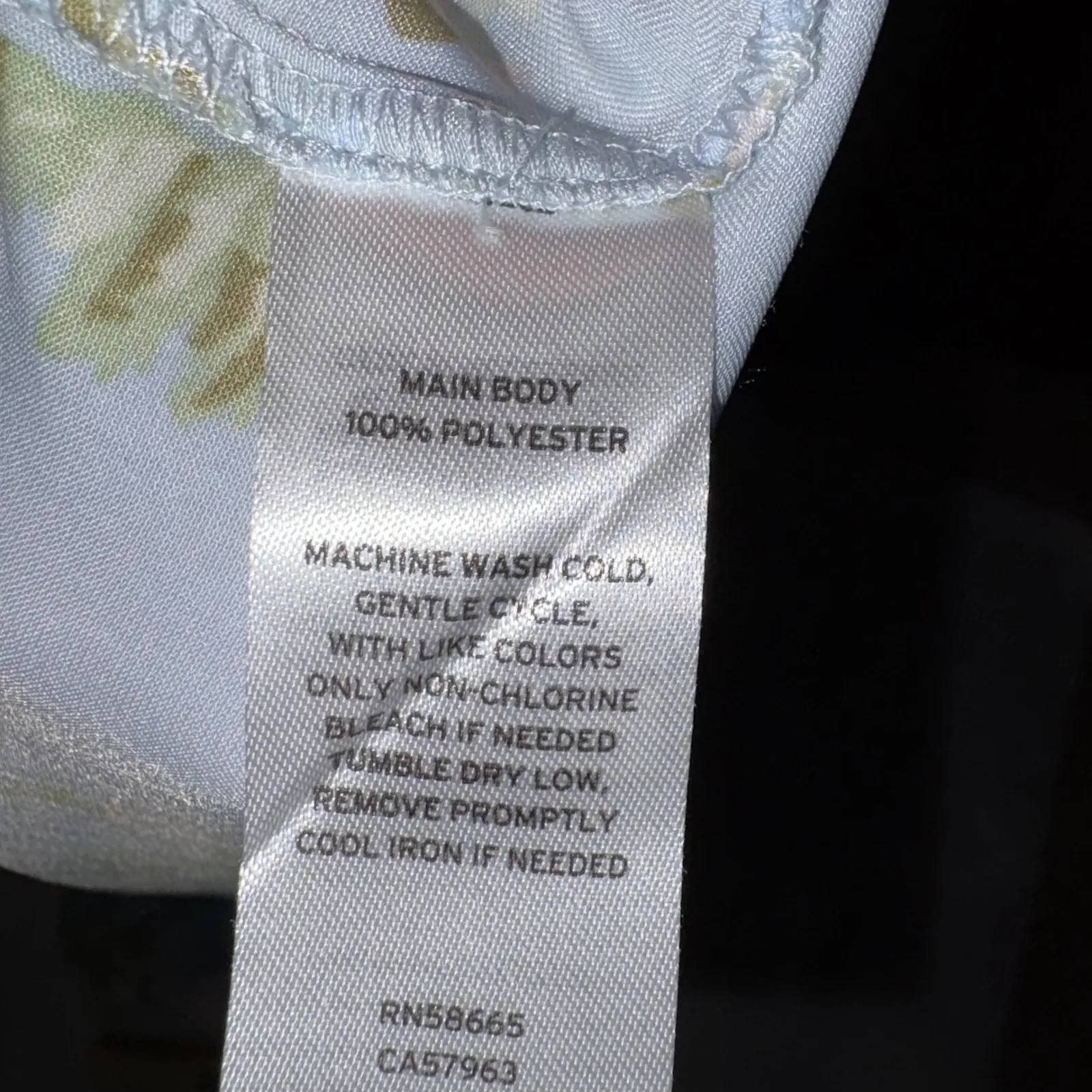 Abound Blue Floral Cami‎ Top and Shorts Pajama Set Womens L Sleepwear Loungewear - Image 7