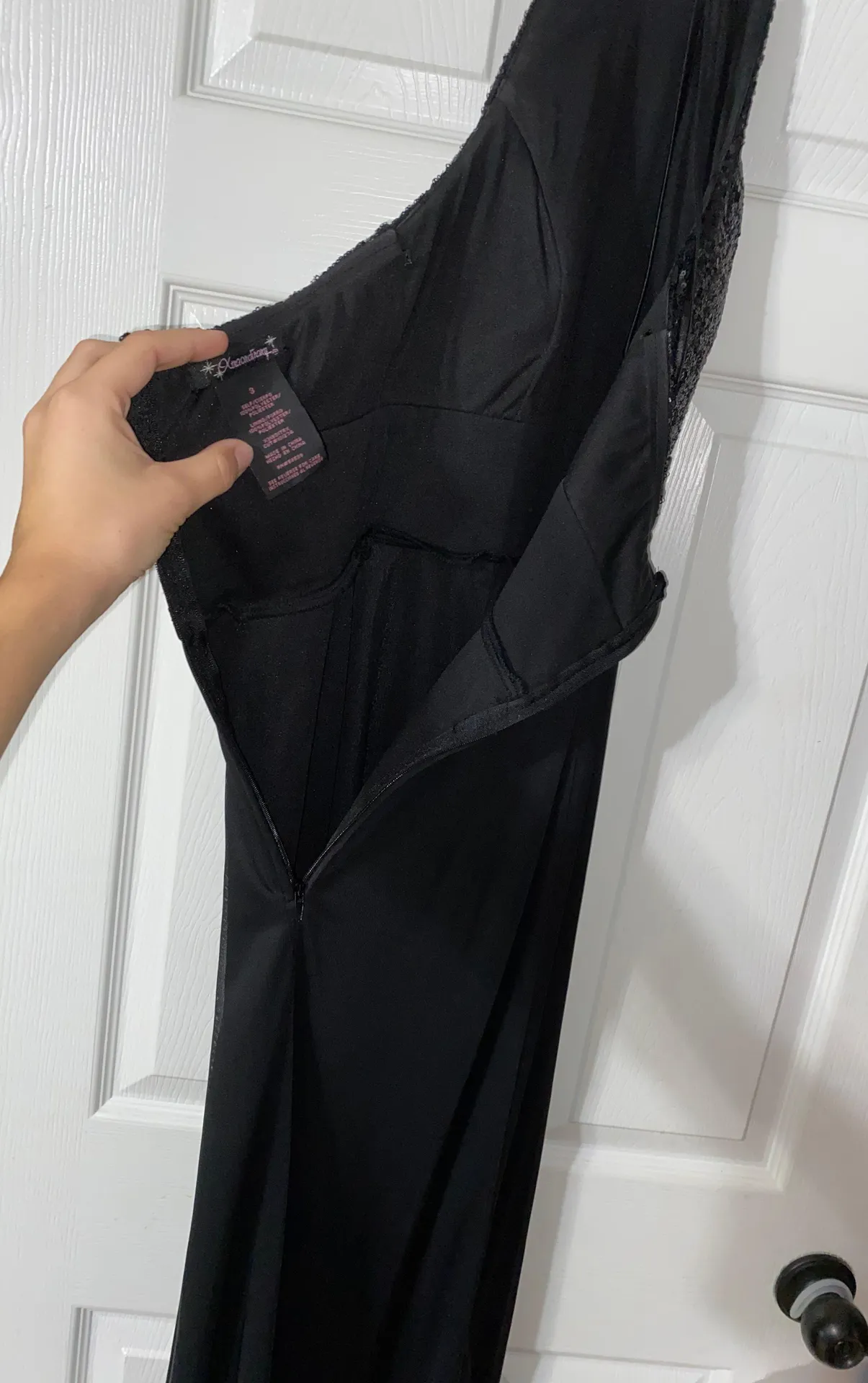 Prom Dress Black - Image 2