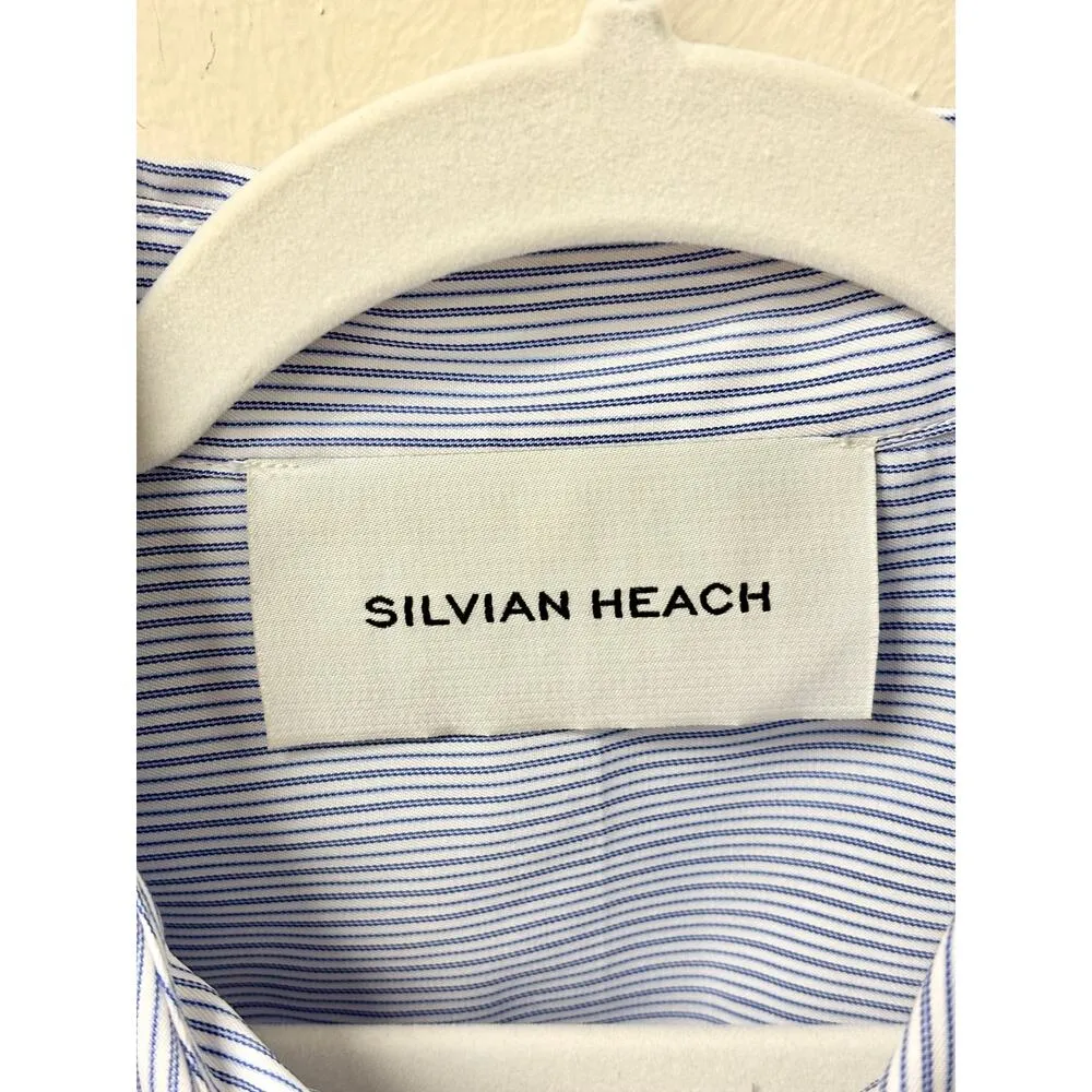 NWOT Silvian Heach Rebel Embroidered Stripe Button - Image 3
