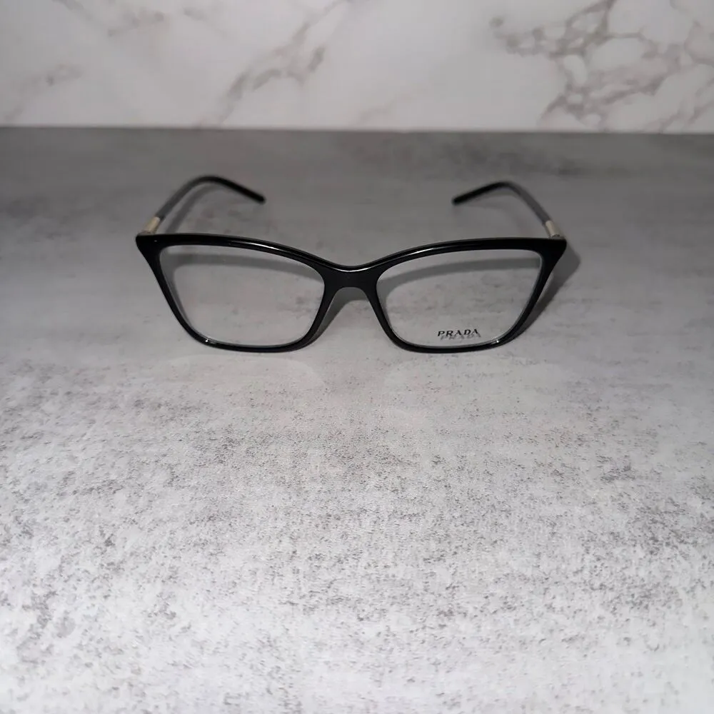 Prada PR 16WV Women's Eyeglasses Black 52 - Image 3