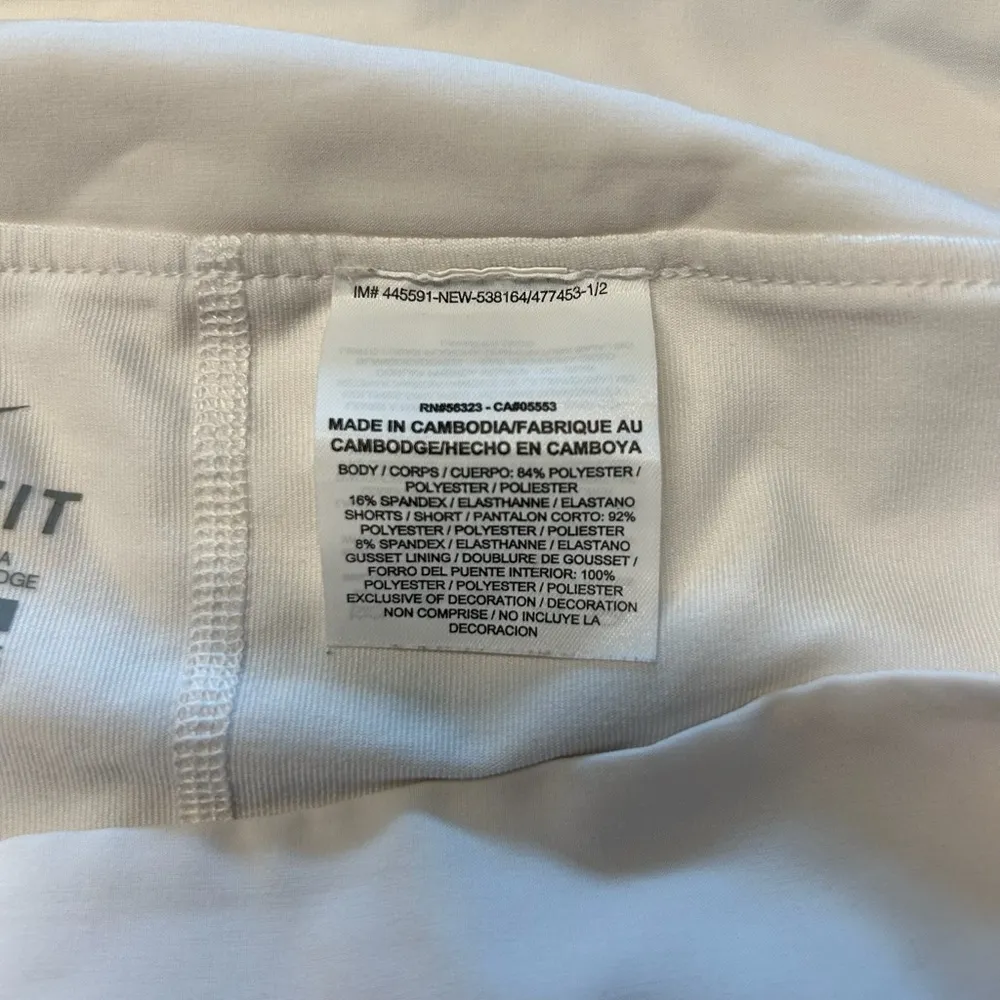 Nike Women’s Size S Pleated Tennis Skort Skirt Coral White Colorblock Pickleball - Image 10