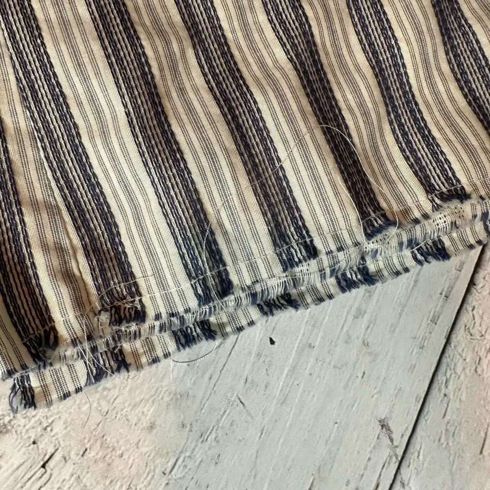 Lemlem Ami Sailor Stripe Wide Leg Pants Size 4 Blue White - Image 11