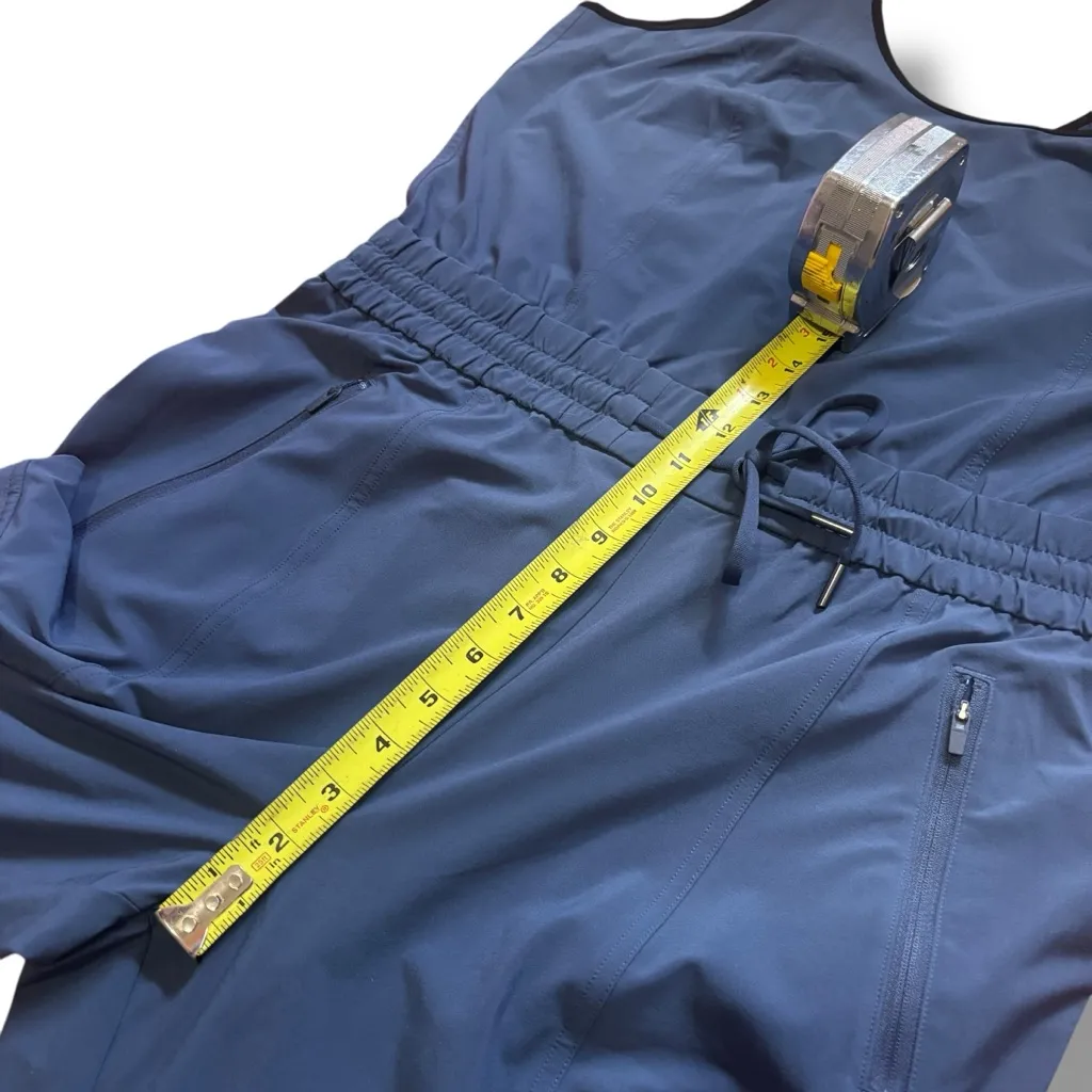 Athleta Iron Blue Unbound Workout Jumpsuit Romper Unitard – Size Medium - Image 8