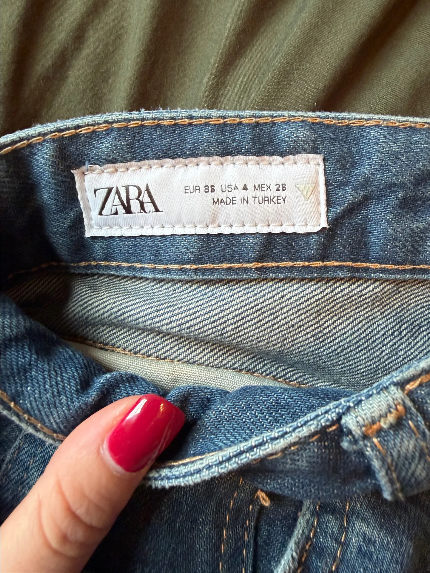 ZARA Full-Length High-Rise Wide-Leg Jeans - Image 2