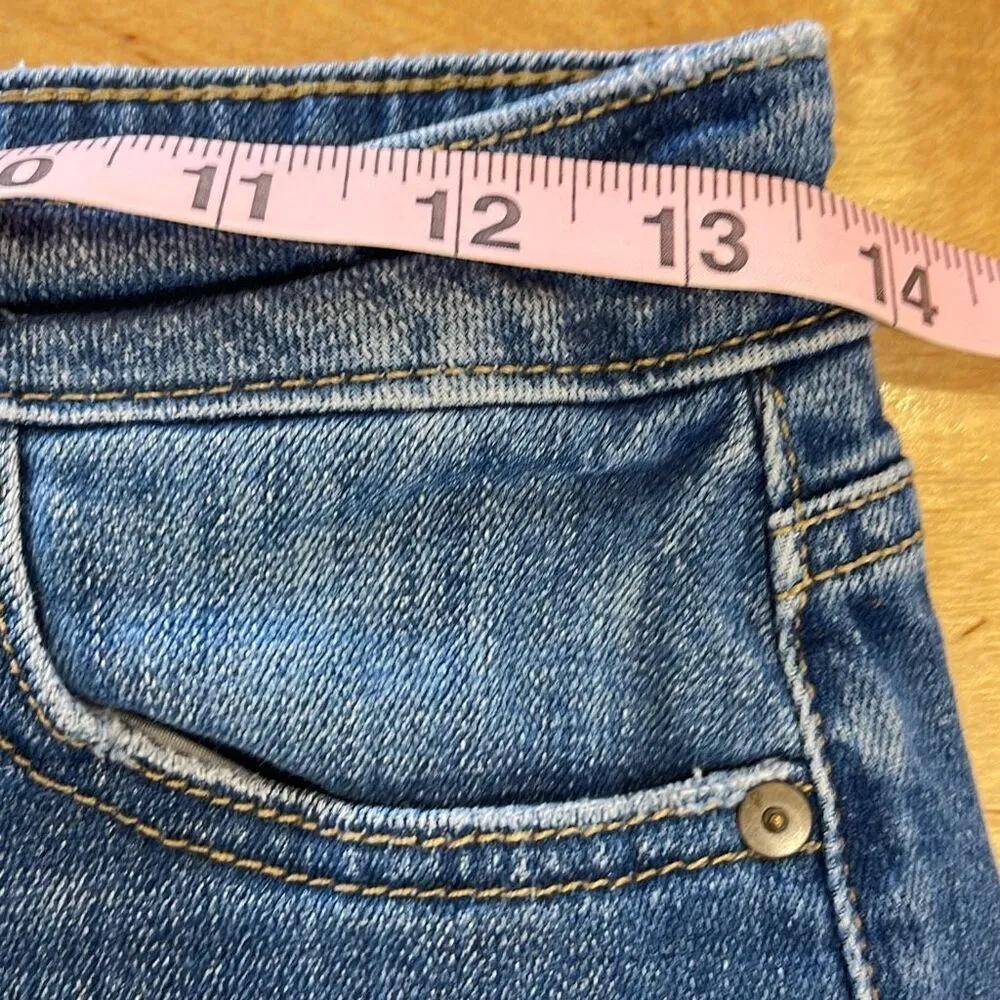 Paige Jimmy Jimmy‎ Shorts Denim Cuffed Size 25 - Image 5