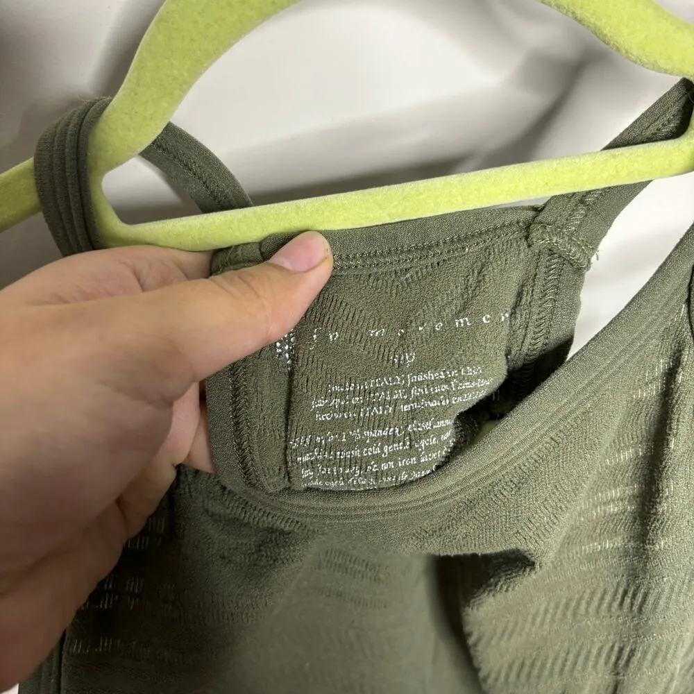 Free People Movement Secret Moss Gone Adrift Seamless Yoga Crop Top Sz S - Image 5