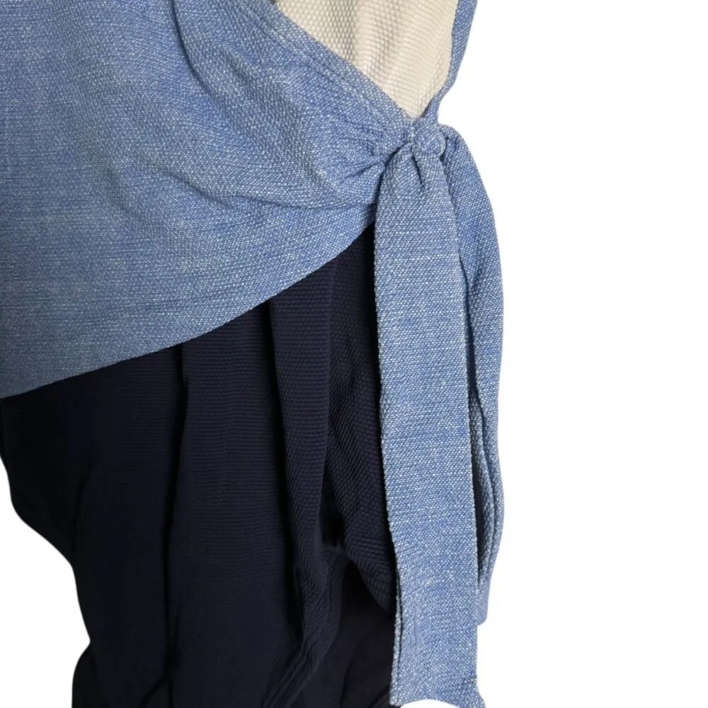 Tommy Bahama Island Cays Blue Colorblock One Piece Swimsuit Size 12 - Image 6