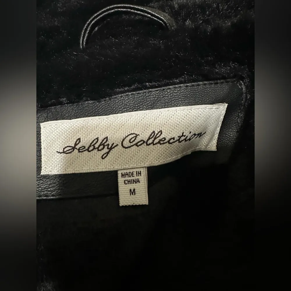 Sebby New with tags Black  Jacket with Fur Collar by  Collection - Image 8