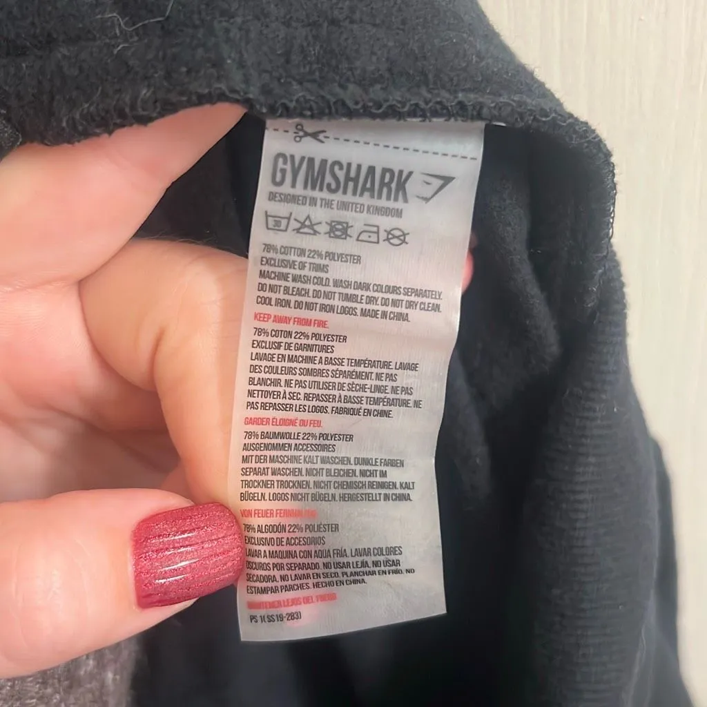 ✨Gymshark High Waisted Black Sz Large Joggers✨ - Image 9