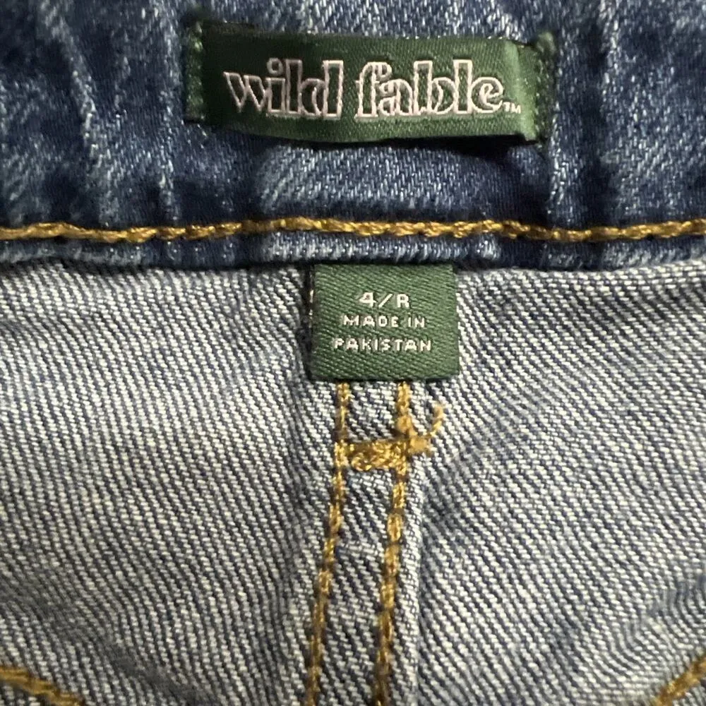 Wild Fable Women's High-Rise Rolled Cuff Jean Shorts 4 New - Image 4