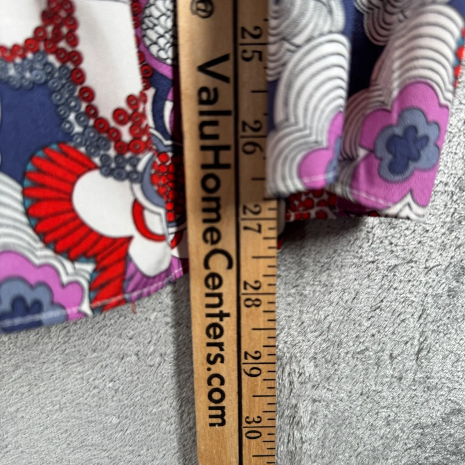 Liberty of London Target Womens M Boho Floral Blouse Top Multicolor Y2K Festival Red Size M - Image 10