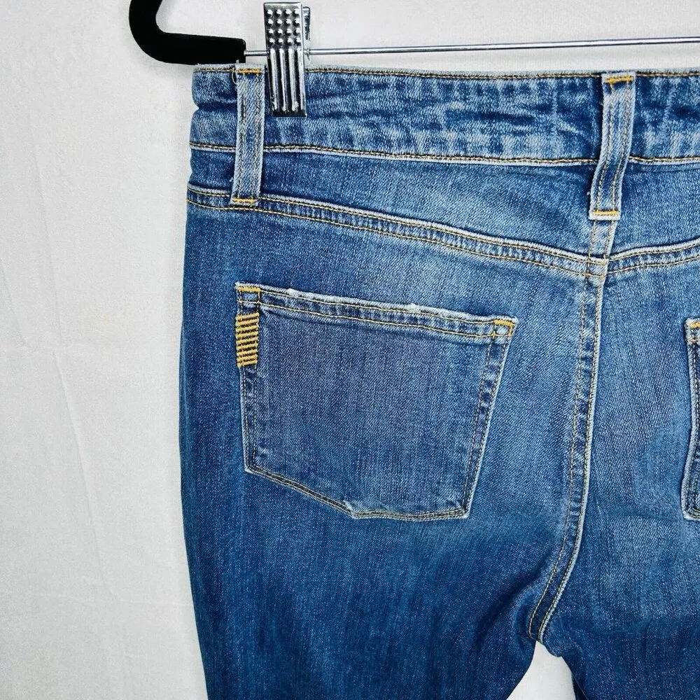 PAIGE Carter Slim Distressed Jeans In Amanda Destructed Size 28 (28x27) - Image 10